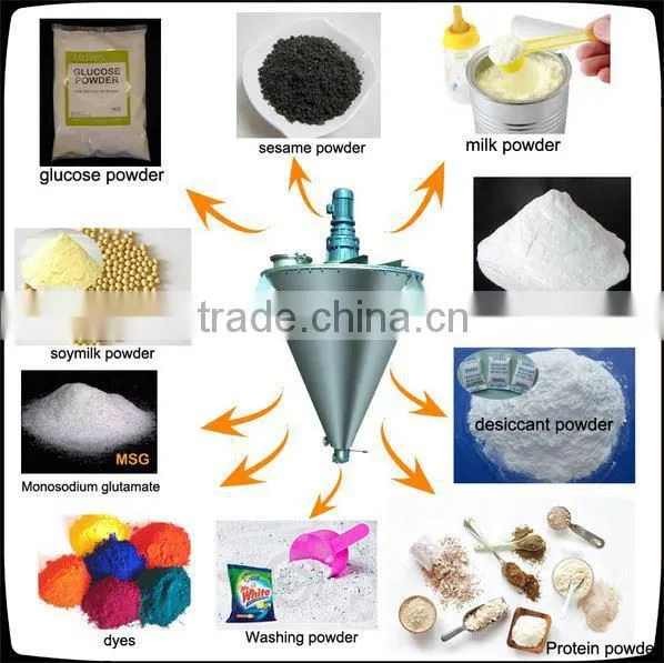 Double screws conical blender with top quality