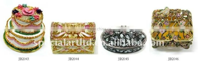 metal alloy turtle trinket jewelry box with magnet closure,good quality and various designs,pass SGS factory audit