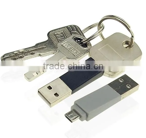 2014 USB Micro Keychain in Sync Data Cable / Usb Charger Cable