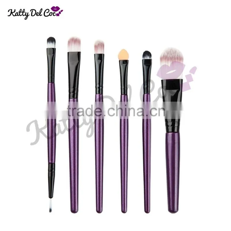 Cheap professional 12pcs eyes makeup brushes with best quality