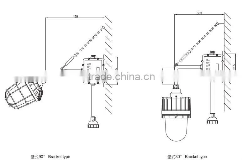 High quality led EX emergency light
