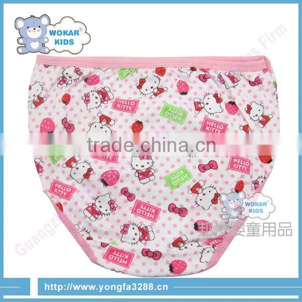 Competitive Price Mixed Color Printing Pattern Child Underwear Wholesale