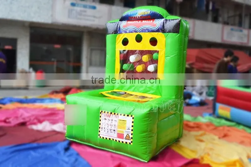 inflatable shuffle ball inflatable sports game for kids