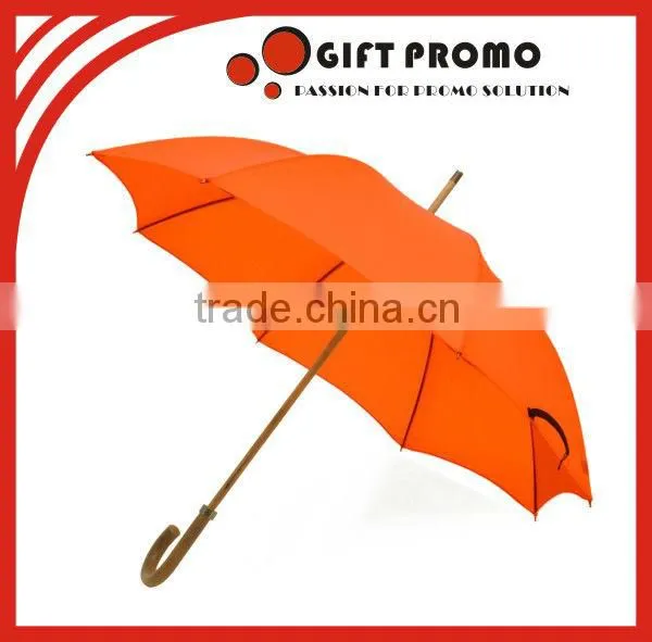 Custom Printed Logo Straight Umbrella