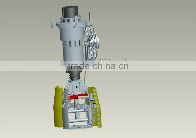 Hydraulic Squeezed and expand bucket pile machine