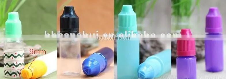 flat childproof cap for e-cig bottles