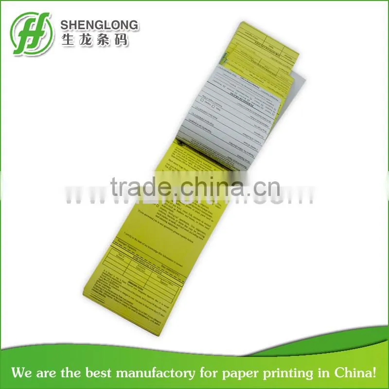 Docket book receipt book