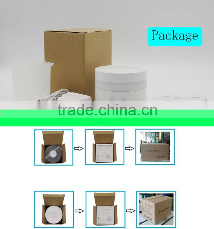 portable ul adapter operated aroma diffuser with essential oil