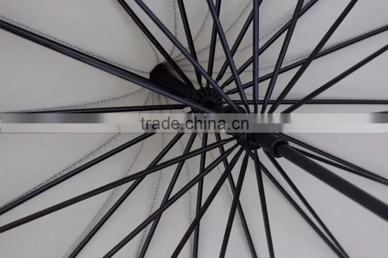 16 ribs Pagoda Umbrella of lady rain umbrella