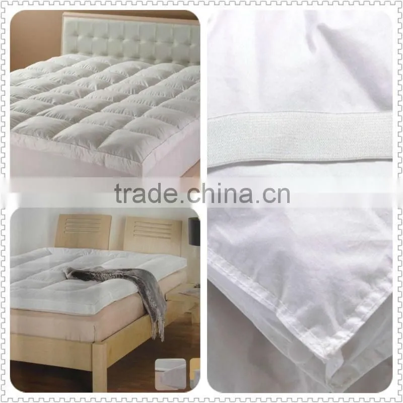 Factory Cheap Microfiber Down Hotel Bed Pad