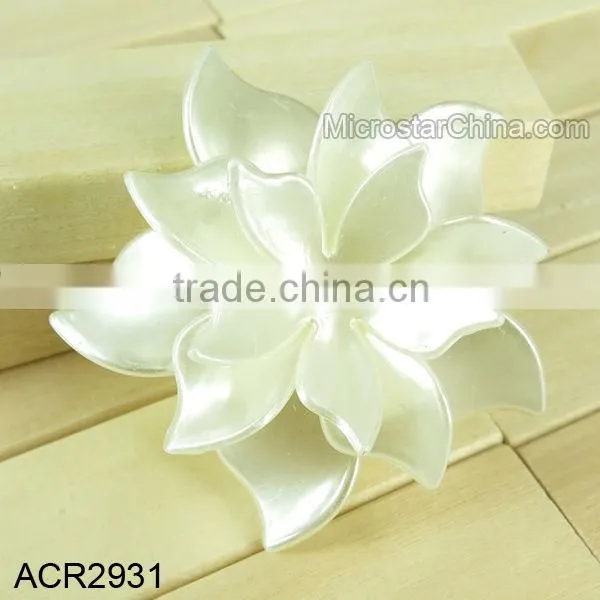 Hot Sell Heart Flower Sew Polyester Button