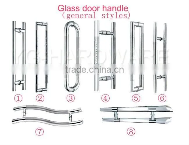 Patio sliding glass door system YG-D19