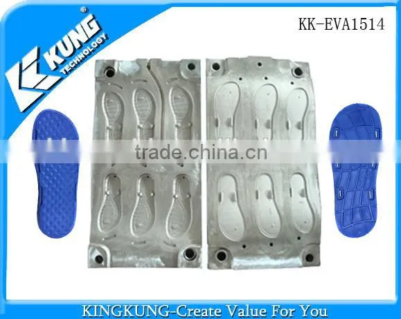 Single color man EVA shoe sole mould