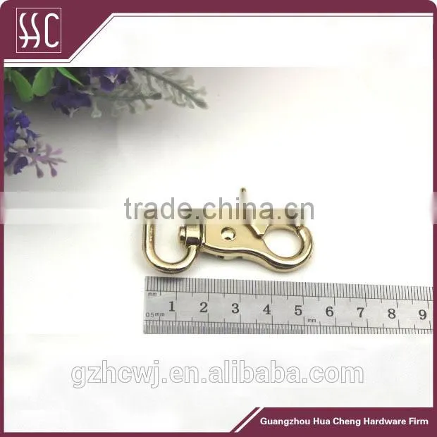metal snap hook, Guangzhou metal snap hook manufacturer, metal dog hook for bag accessory