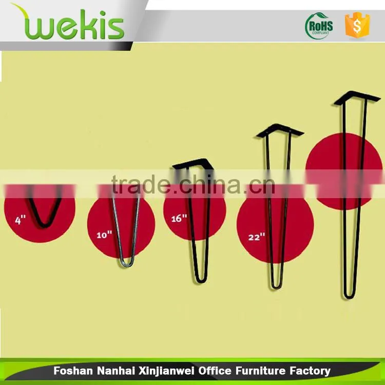 Manufacturer Supplied Sample Designed Fashionable Hairpin Table Leg Various Specification