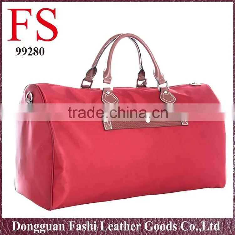 ladies nylon high quality travel bag brand big bag