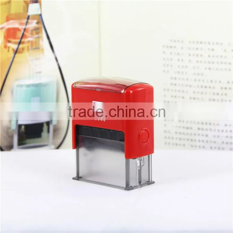 self inking pocket stamp chana epress s-3814 mine stamp prase