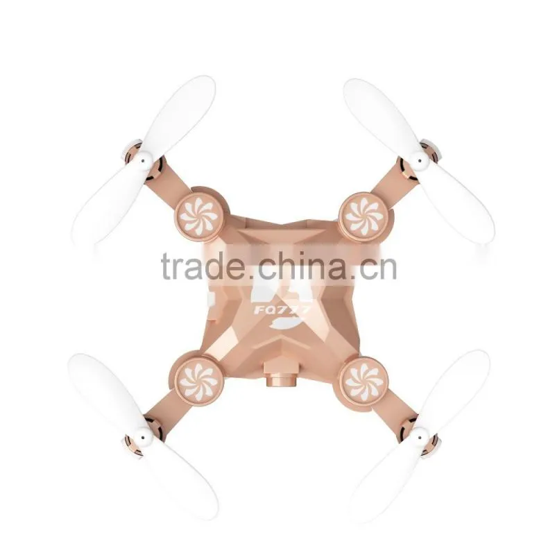 FQ777 FQ11 Wifi FPV With Foldable 3D Mini 2.4G 4CH 6 Axis Headless Mode RC Quadcopter RTF