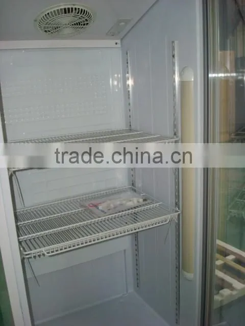 single door upright display showcase refrigerators