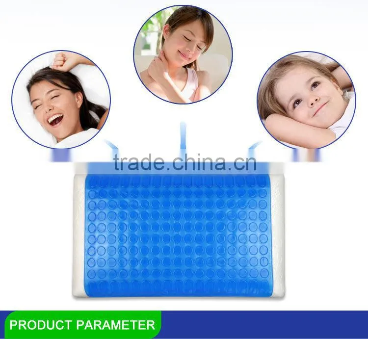 Bread memory foam gel pillow cooling gel pillow
