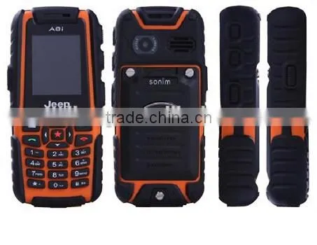 Outdoor phones A8i Dustproof Mobile Phone Dual SIM Cards Shockproof And Dustproof Waterproof GSM 4 band CellPhone