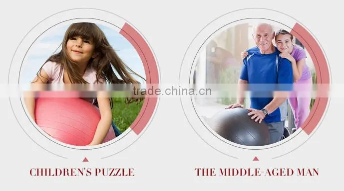 Eco Anti Burst fitness Yoga Exercise Ball with customized logo