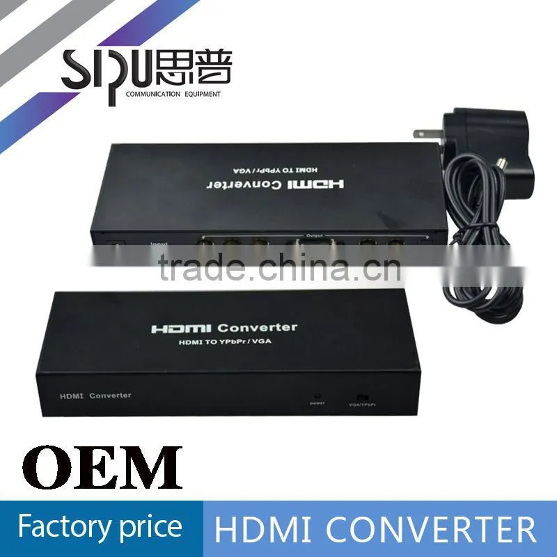 SIPU multi media ypbpr+vga to hdmi converter cable price in india