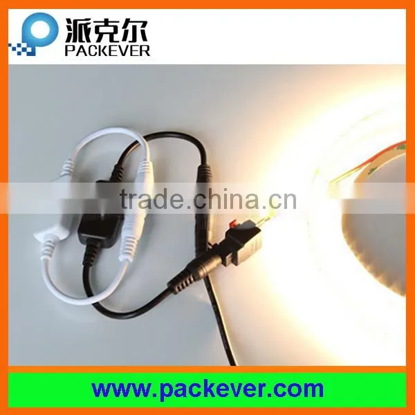 12-24V single color LED lights touch dimmer switch with DC plug