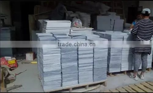 Good quality white marble with grey cloud