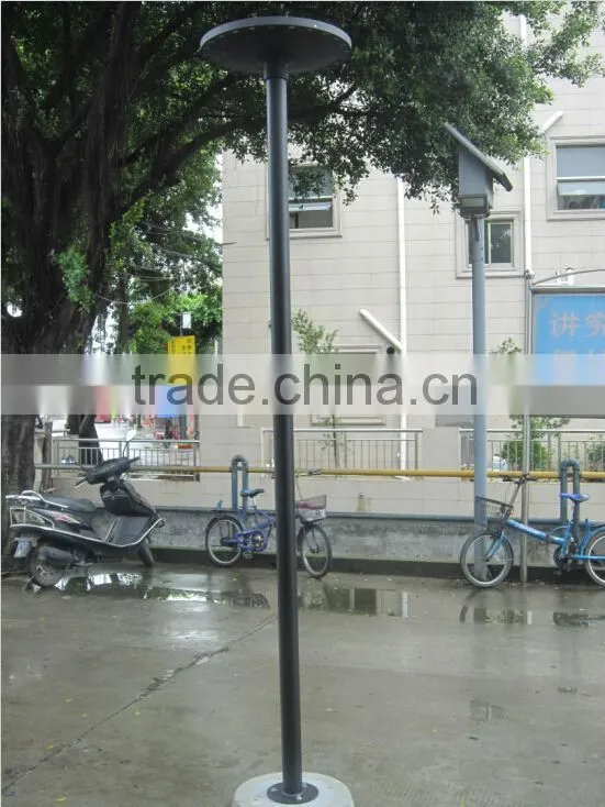 solar pole light with sensor,solar pole led sensor light export from China