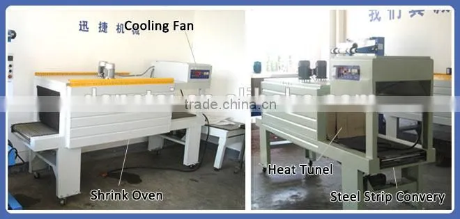 Professional manufacture delicate beverage shrinking machine