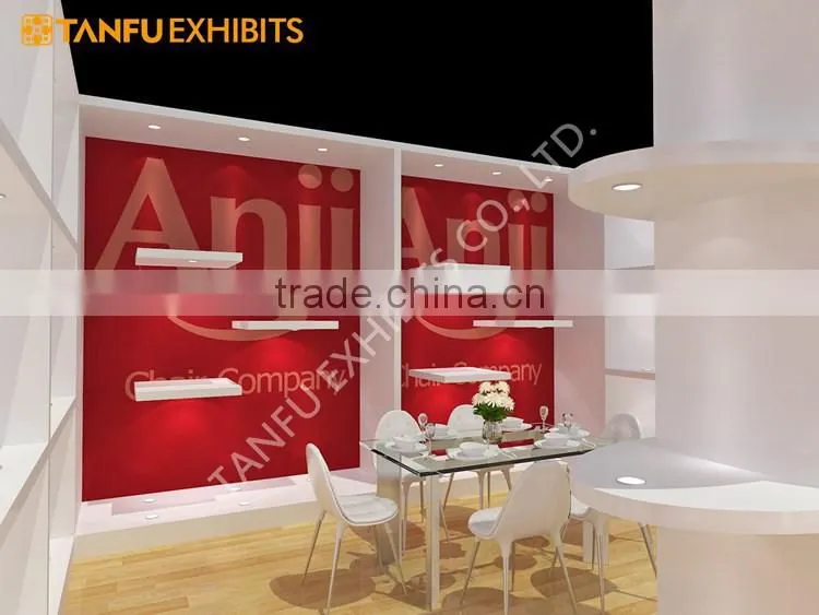 TANFU Wood Exhibition Booth Supplier