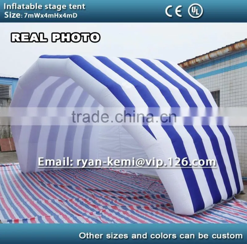 6m inflatable advertising tent inflatable stage cover inflatable outdoor events tent