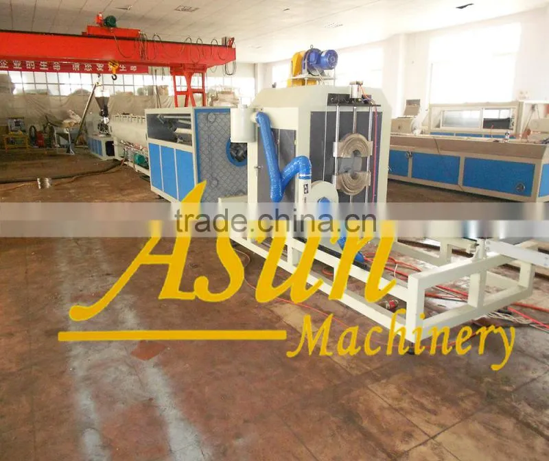 Qingdao rigid pvc pipe extruder machine