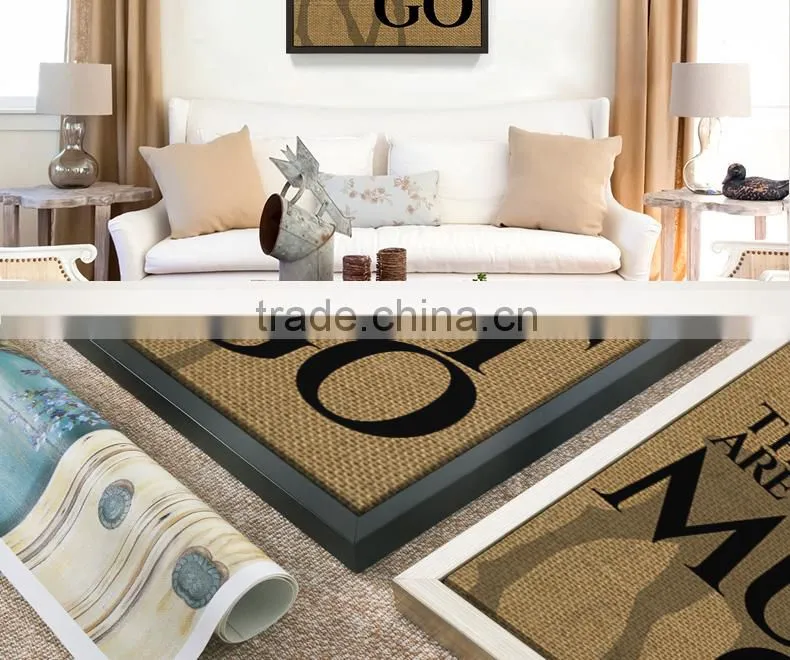 2016 new style popular letter painting with the competive price canvas
