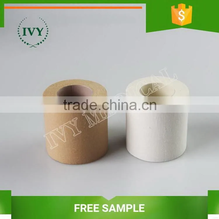 Contemporary best sell transparent cotton zinc oxide tape roll