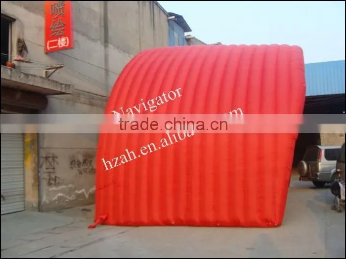 Red big Inflatable dome outdoor tent