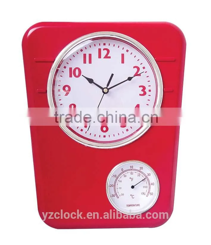 2014 NEW Square wall clock and weatherglass