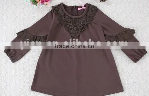 Cotton Lace Baby Smocked Clothing 2015 Autumn Baby Smocked Clothing