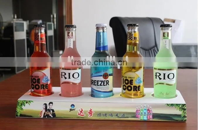 custom acrylic wine display