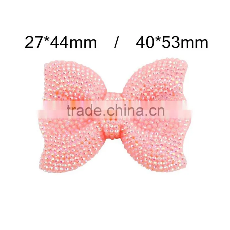 Wholesale kawaii hair resin bow/ bowknot cabochons