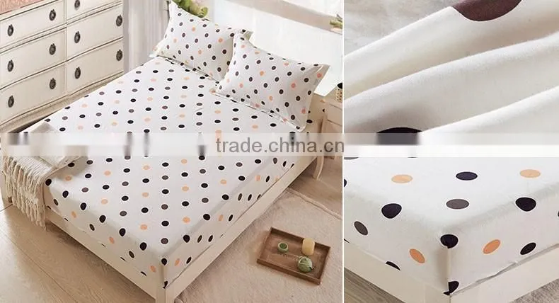 Zipped Pattrened Polyester Waterproof Mattress Protector