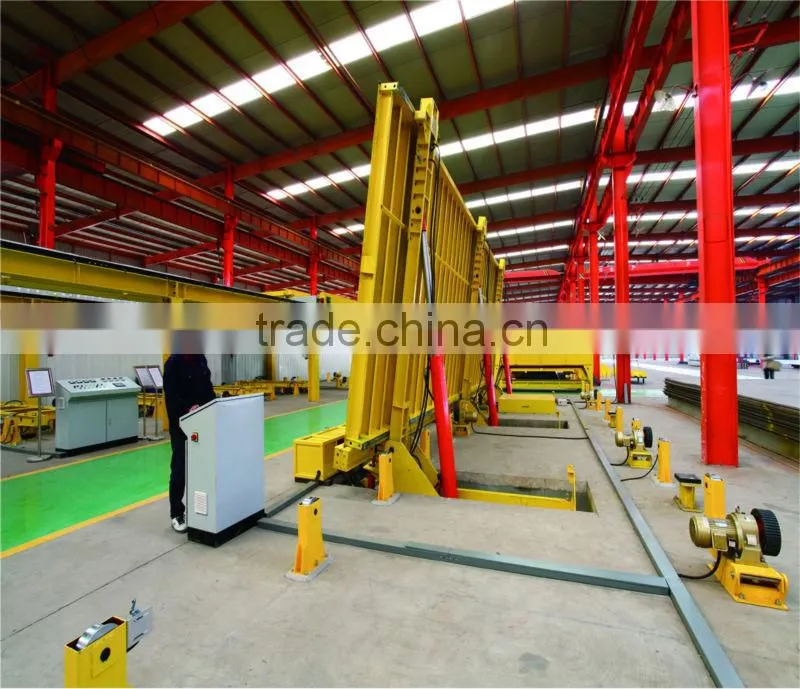 tilting pallet, tilting table for precast concrete block