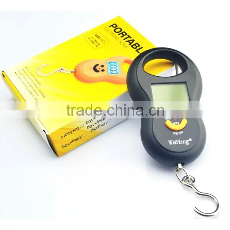 High precision mini digital hanging luggage scale weighing hand scale