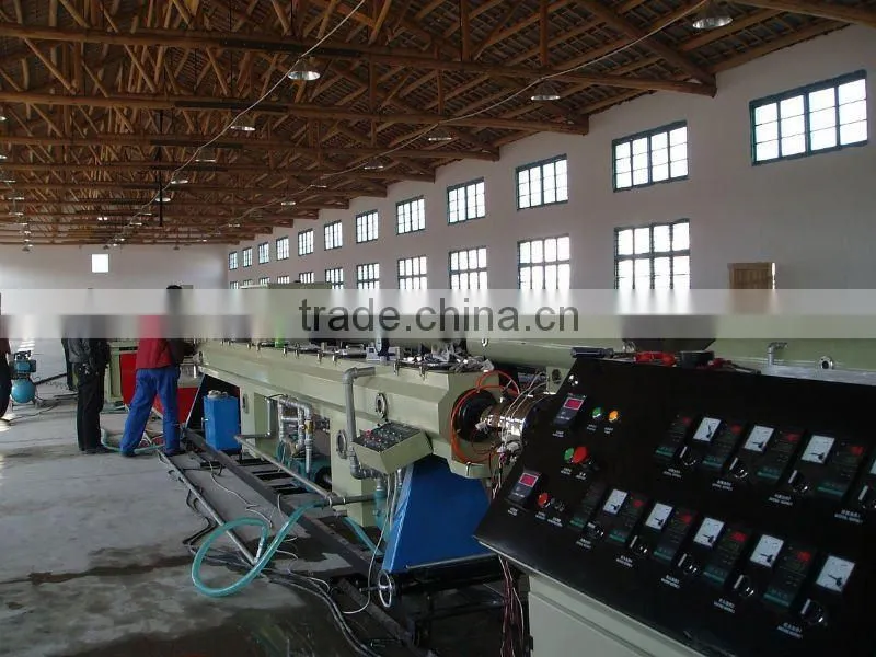 High performance PE pipe machine production line (160-315mm)