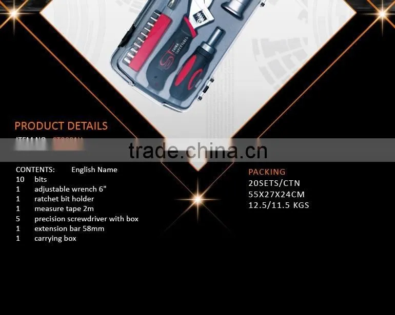 20pcs Household Classic Assorted Home Hand Tool Set Kit