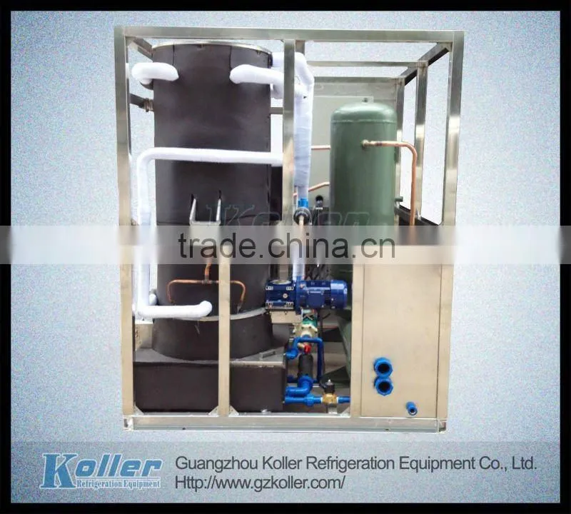 3000kg Crystal Tube Ice Maker with PLC Program Controller