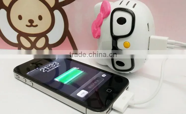 China manufacturer for cartoon mobile power bank 2600mah 5200mah(OS-211PB)