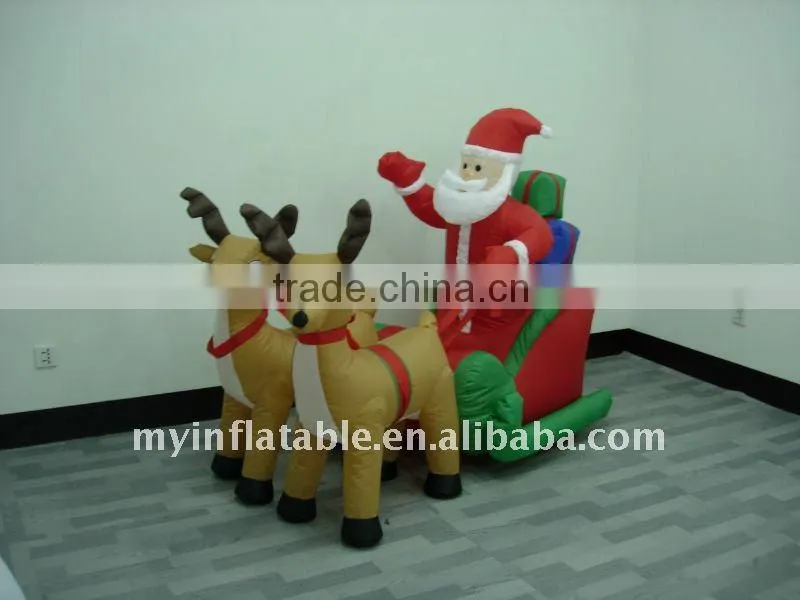 inflatable xmas snowman