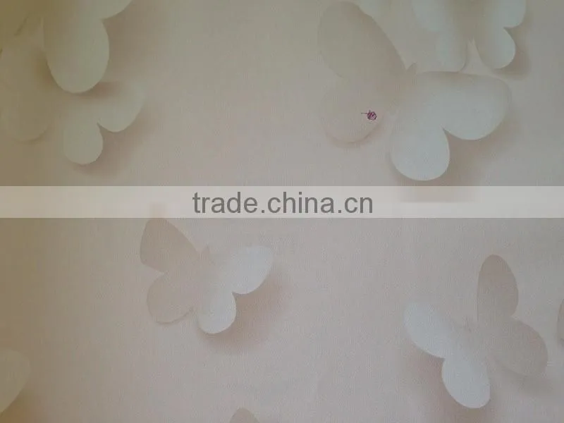 butterfly paintings vinyl wallpaper